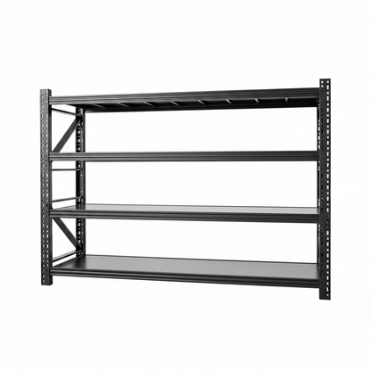 5 Sets Garage Storage Shelves,73"H*48"W*22.4"D Heavy Duty 4-Tier Metal Shelving Unit with Adjustable Shelves Industrial Garage Shelving for Garage Organization & Warehouse Storage