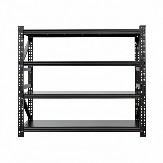 3 Sets Heavy Duty Garage Shelving,73"H 3000LBS Load Capacity Metal Garage Storage Shelves Adjustable Industrial Shelving Unit for Garage,Warsehouse,Workshop